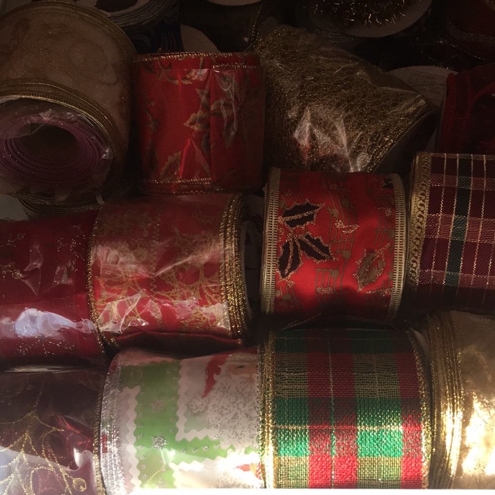 5-Pack Assorted Holiday Ribbon